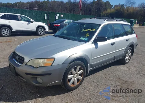 2007 Subaru Outback 2.5I из США, поврежденный, VIN 4S4BP61C477305644